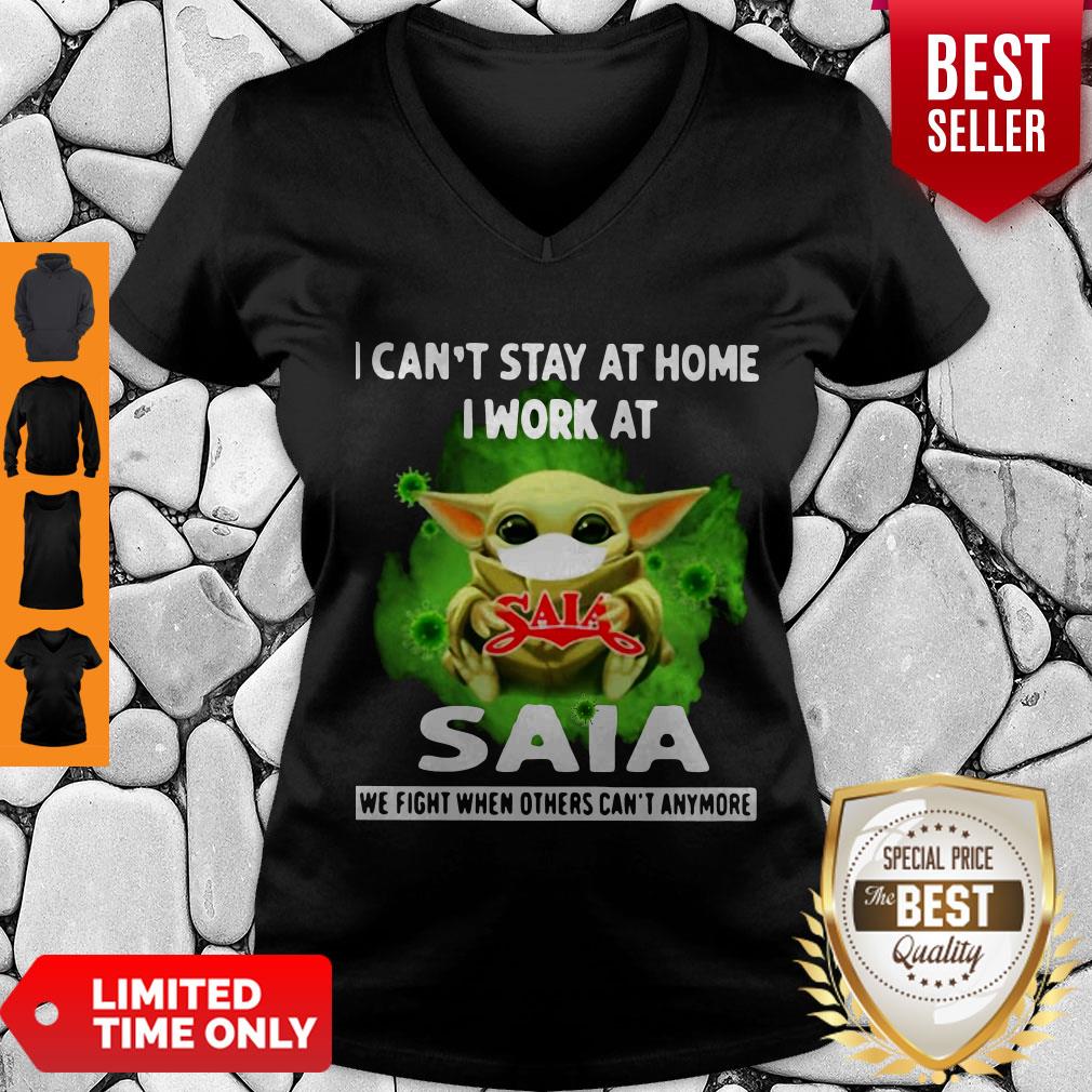 Top Baby Yoda I Can’t Stay At Home I Work At Air France Coronavirus Shirt
