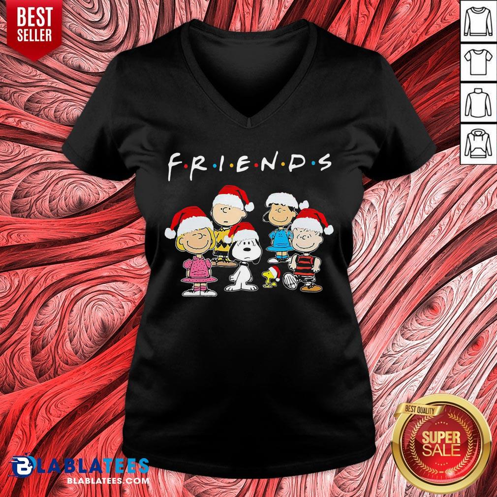 Cute Merry Christmas Friends The Peanuts Shirt