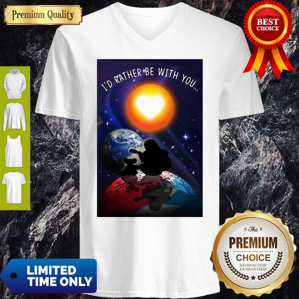 Premium Jerry Garcia I’d Rather Be With You Shirt