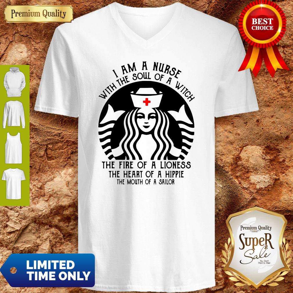 Starbuck Nurse I Am A Nurse With The Soul Of A Witch Shirt
