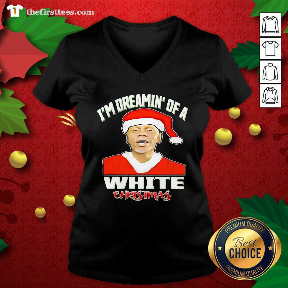 Official I’m Dreamin’s Of A White Christmas Hat Santa Shirt