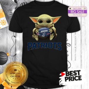 Official Star Wars NFL Baby Yoda Hug New England Patriots Shirt