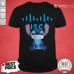 Baby Stitch Face Mask Hug Cisco Logo Shirt