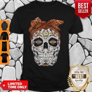Skull Leopard Moto Harley Davidson Cycles Shirt