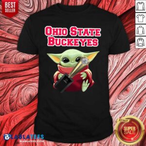 Awesome Baby Yoda Ohio State Buckeyes Shirt