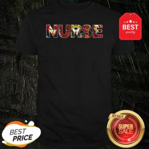 Official Women Superheroes Marvel Nurse Shirt