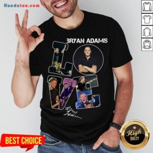 Original Love Bryan Adams Signature Shirt
