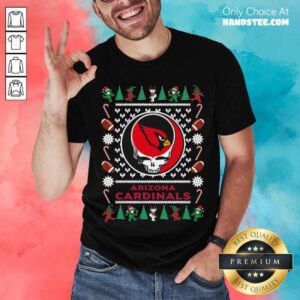 Premium Arizona Cardinals Grateful Dead Ugly Christmas Shirt