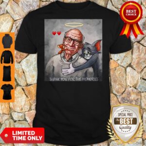 Donald Tom And Jerry Thank You For The Memories Gene Deitch Shirt