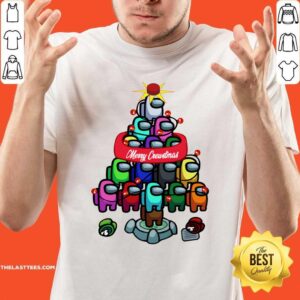 Beautiful Among Game Us Merry Christmas Shirt