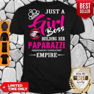 Nice Just a girl boss building her paparazzi independent consultant empire shirt