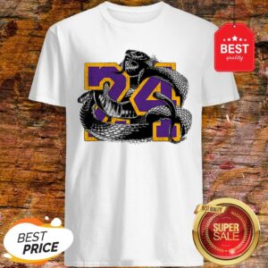 RIP 24 Kobe Bryant The Black Mamba Snake Shirt