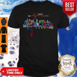 Funny Nurse Carried Medical Assistant And Superheroes Shirt