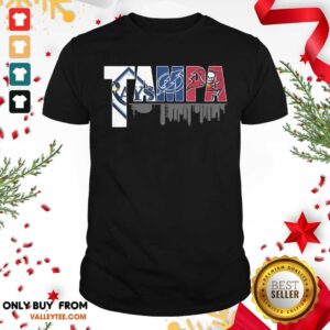 Cute Tampa Tampa Bay Rays Tampa Bay Lightning Tampa Bay Buccaneers Shirt