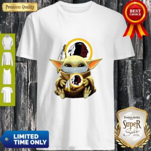 Official Baby Yoda Face Mask Hug Washington Redskins I Can’t Stay At Home Shirt