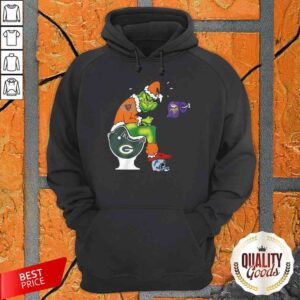 Premium The Grinch Chicago Bears Shit On Toilet Green Bay Packers And Other Teams Christmas Shirt