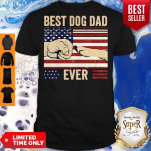 Nice Vintage Best Dog Dad Ever Shirt