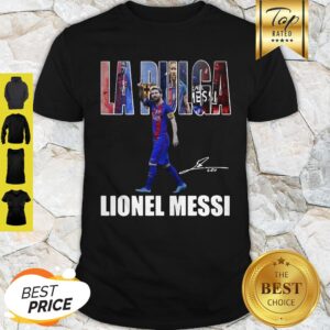 Official La Pulga Lionel Messi Signature Shirt