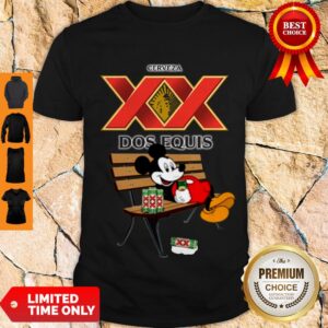 Nice Mickey Mouse Drinking Dos Equis Xx Beer Shirt