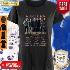Eagles Band 48th Anniversary Thank You For The Memories Signatures Shirt