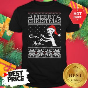Official Merry Christmas Mutant Enemy Grr Argh Shirt