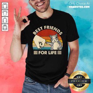 Hot Squirrel Best Friend For Life Vintage Shirt