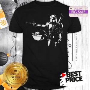 Hit Pulp Fiction Pulp Mando The Mandalorian Baby Yoda Shirt