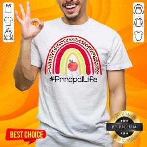 Rainbow Apple Principal Teacher Shirt