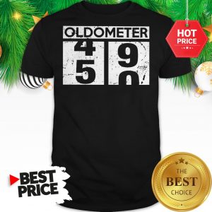 50th Birthday Oldmeter 49 50 Funny Shirt