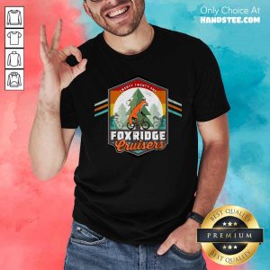Foxridge Cruisers 2021 Fox Riding A Bike Shirt