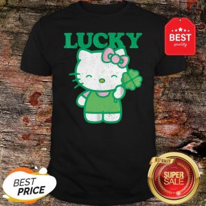 Official Hello Kitty Lucky Clover Tee Shirt