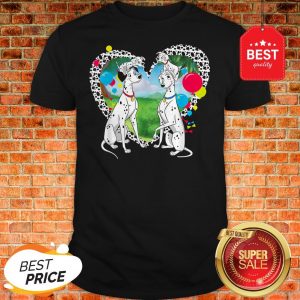 Official Disney 101 Dalmatians Pongo And Perdita Shirt