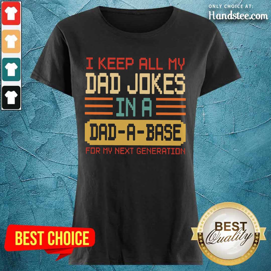 Dad Jokes In A Dad A Base Shirt