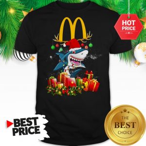 Wonderful Mcdonald’s Shark Christmas Gifts Shirt