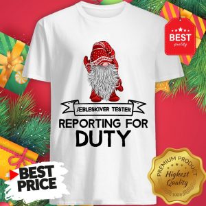 Reporting For Duty Gnomes Christmas Shirt