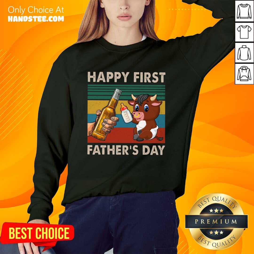 Happy First Father's Day Buffalo Shirt