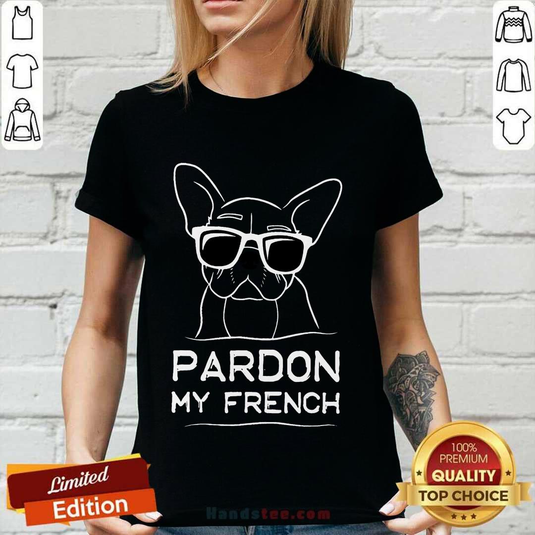 Happy Pardon My French Bulldog Shirt