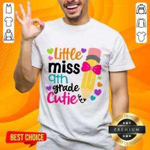 Great Little Miss 9th Grade Cutie Shirt