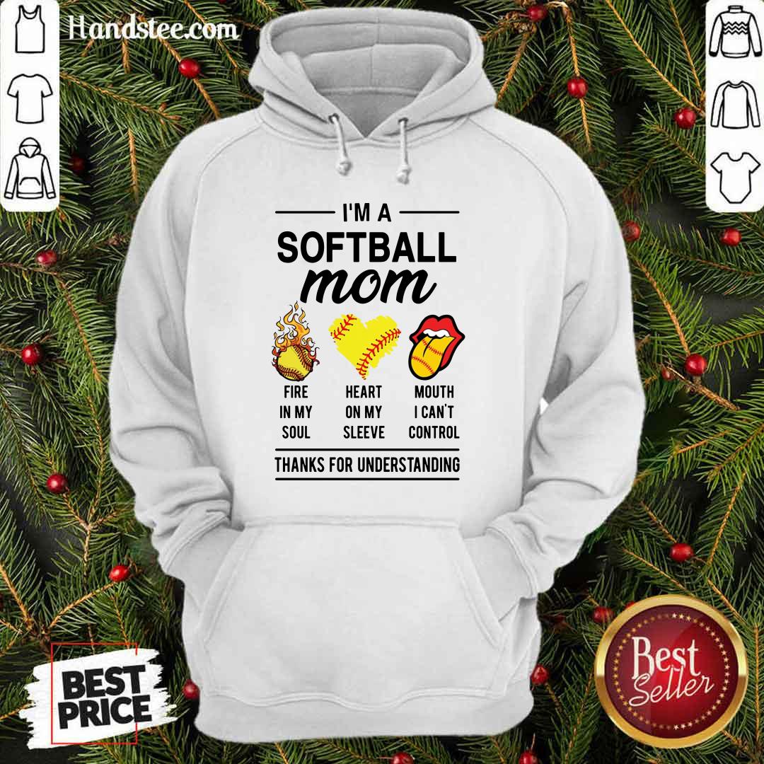 I’m A Softball Mom Fire In My Soul Shirt