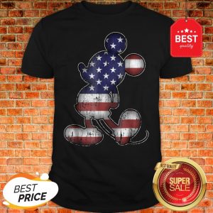 Official Disney Americana 4th Of July Mickey Mouse Shirt