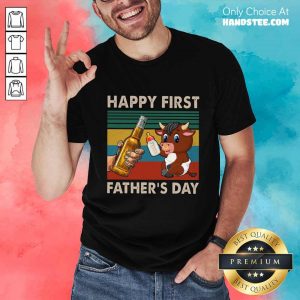 Happy First Father's Day Buffalo Shirt
