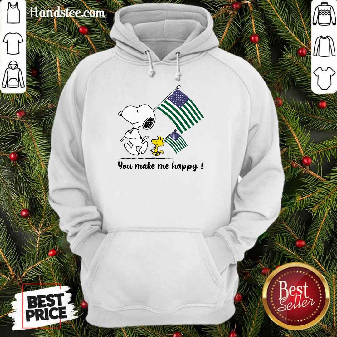 Snoopy You Make Me Happy Shirt