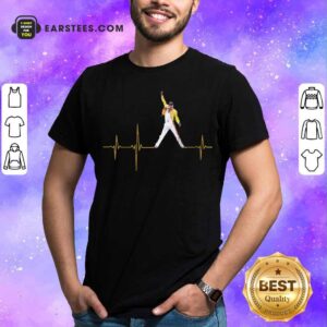 Premium Heartbeat Freddie Mercury Shirt