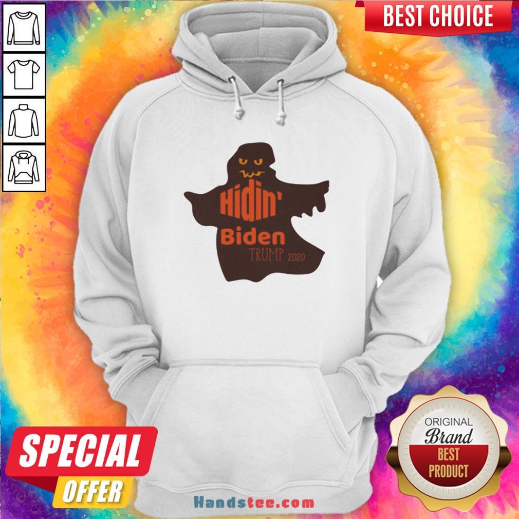 Ghost Hidin' Biden Trump 2020 Halloween Shirt