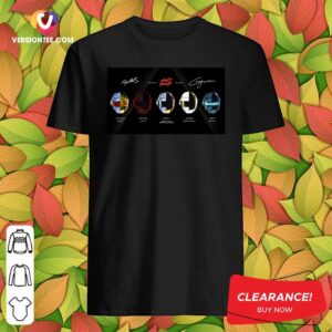 Vip The Lonely Robot’s Guide To Daft Punk Signatures Shirt