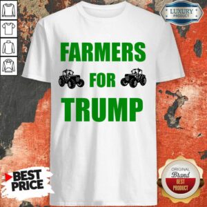 Tractor Farmers For Trump Shirt