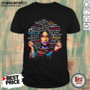 Relaxed Black Queen Melanin 2021 Shirt