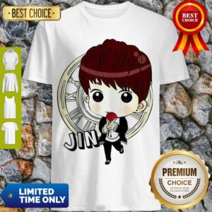 Official Bts Bangtan Boy Same Cartoon Jin Shirt