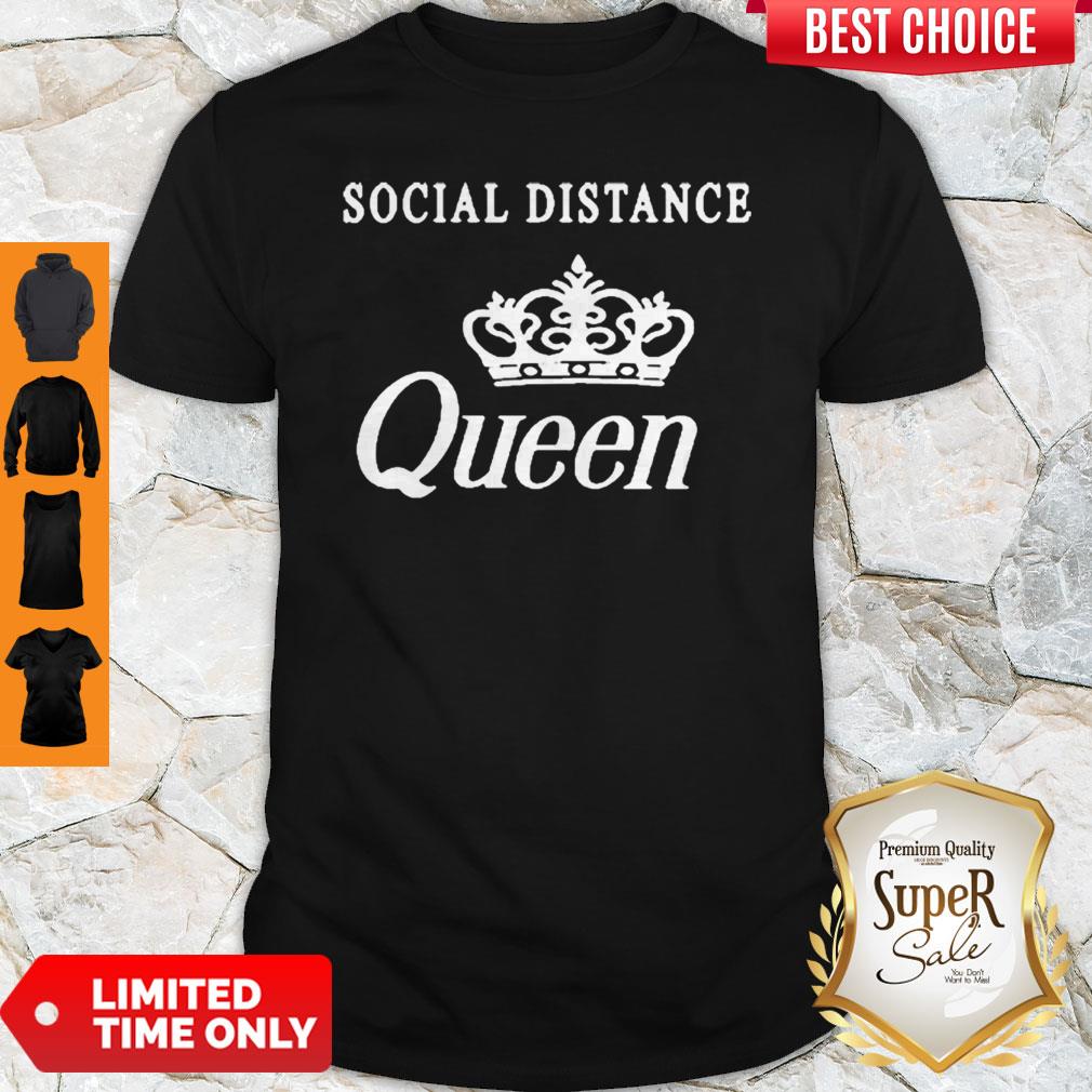 Nice Social Distance Queen Bella Social Distancing Work From Home Shirt