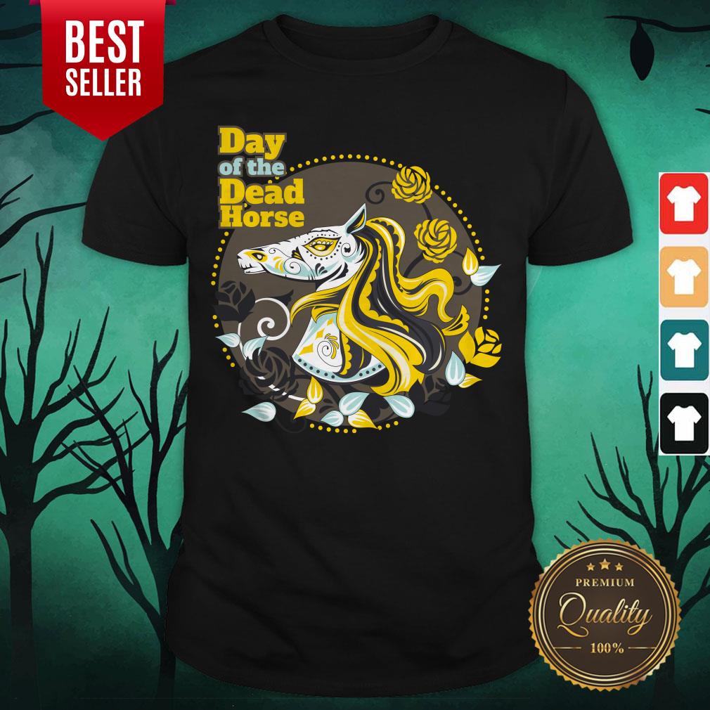 Day Of The Dead Horse Sugar Skull Shirt